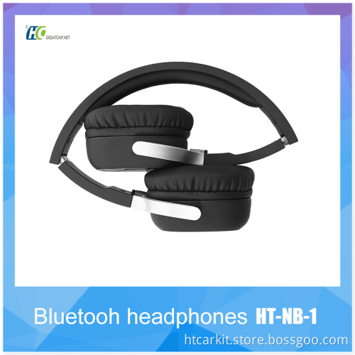 On-Ear Wireless Bluetooth Earpiece with Noise Cancelling Headphones